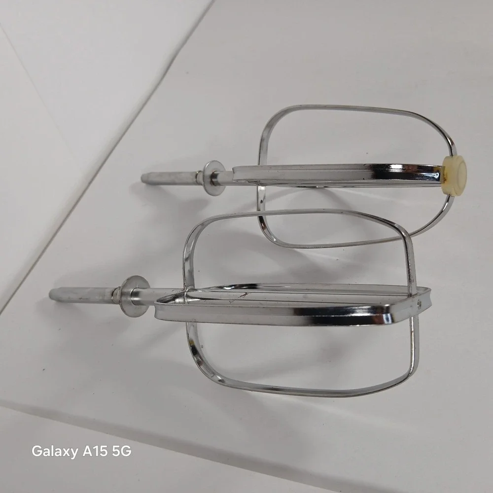 Sunbeam Mixmaster Mixer Metal Beaters 01401 2356 Vintage